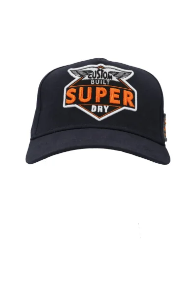 Baseball cap Superdry navy blue