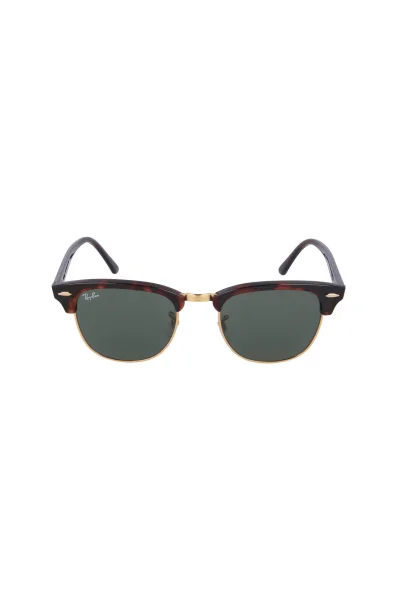 Okulary przeciwsłoneczne Clubmaster Ray-Ban brązowy