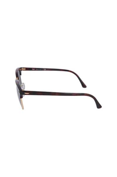Okulary przeciwsłoneczne Clubmaster Ray-Ban brązowy