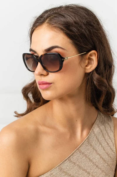 Okulary przeciwsłoneczne Carmel Michael Kors szylkret