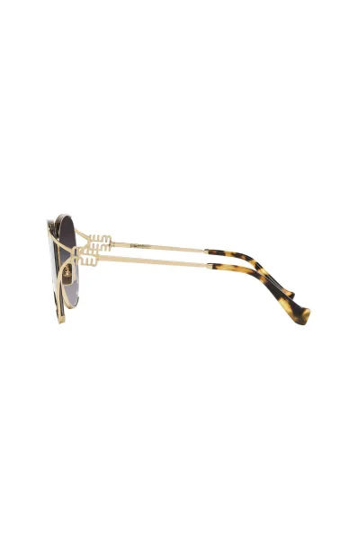 Okulary przeciwsłoneczne Miu Miu szylkret