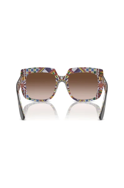 Okulary przeciwsłoneczne Dolce & Gabbana brązowy