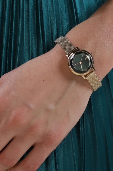 Zegarek + bransoletka DKNY złoty