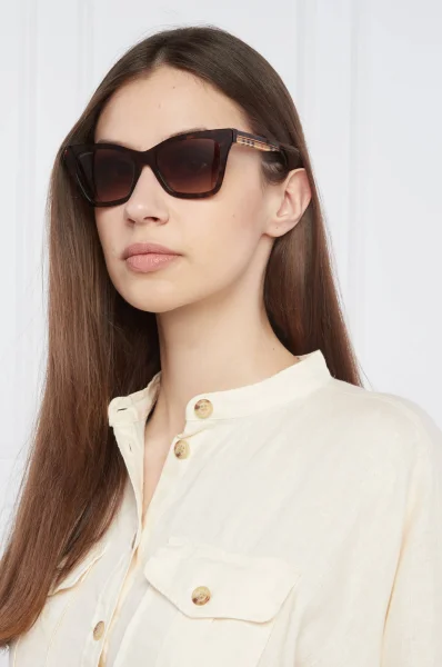 Okulary przeciwsłoneczne ELSA Burberry szylkret
