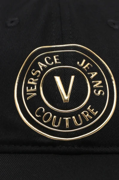 Bejsbolówka Versace Jeans Couture czarny