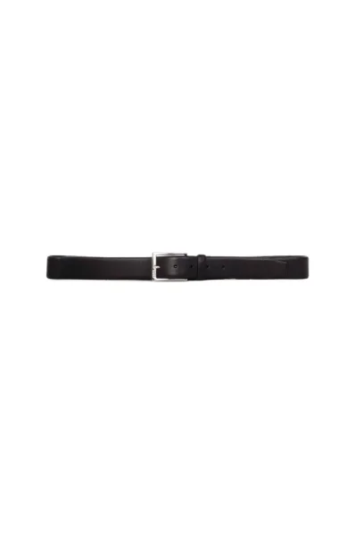 Leather belt C-Gerron HUGO black