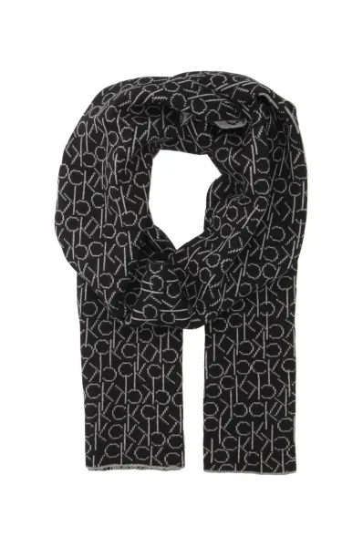 Reversible scarf + cap Calvin Klein gray