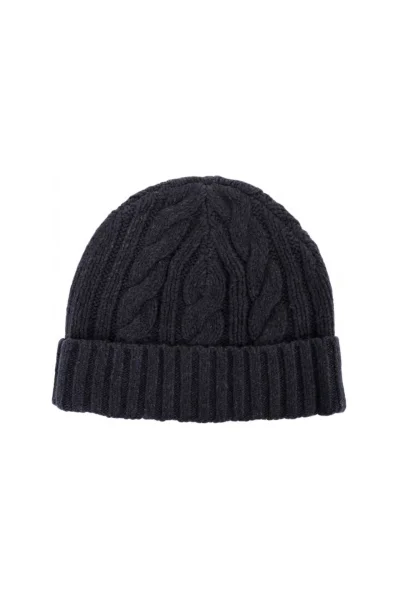 New Cable beanie Tommy Hilfiger navy blue