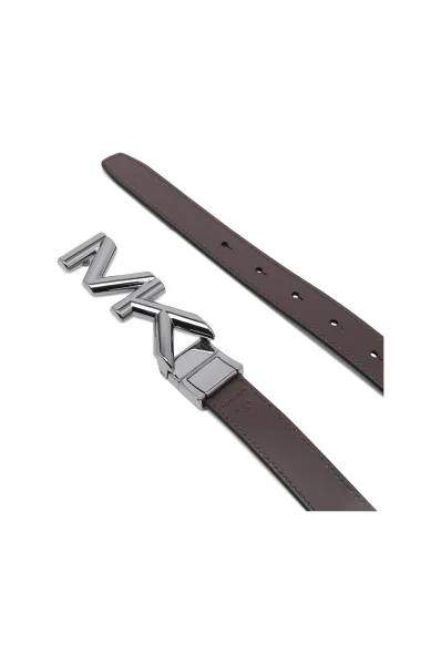 Leather reversible belt Michael Kors brown