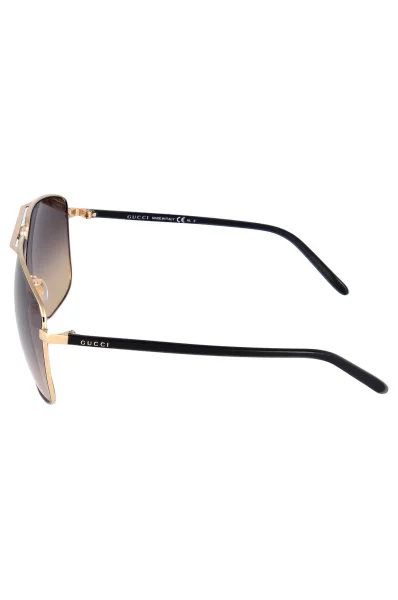 Okulary przeciwsłoneczne Gucci złoty