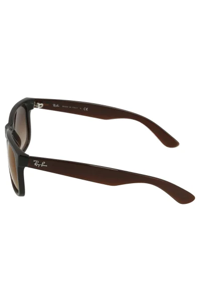 Okulary przeciwsłoneczne Justin Ray-Ban brązowy