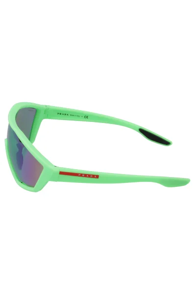 Okulary przeciwsłoneczne Prada Sport zielony
