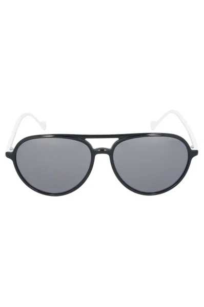 Okulary przeciwsłoneczne Moncler czarny