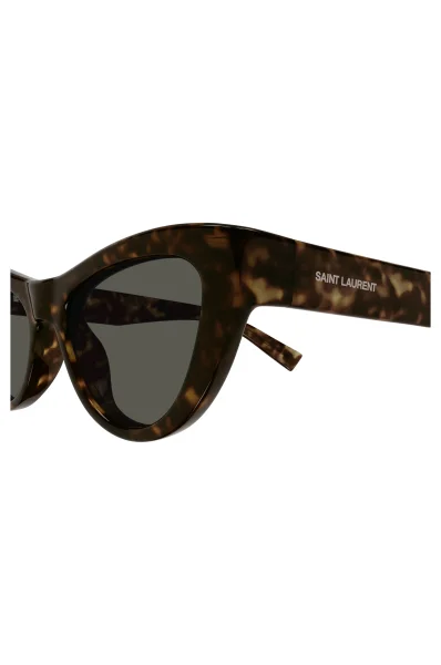 Okulary przeciwsłoneczne Saint Laurent brązowy