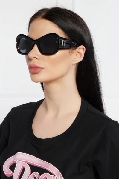 Okulary przeciwsłoneczne Dsquared2 czarny