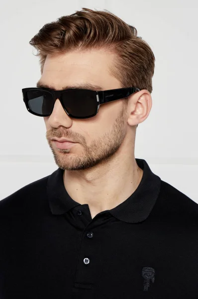 Сонцезахисні окуляри MAN RECYCLED ACET Saint Laurent чорний