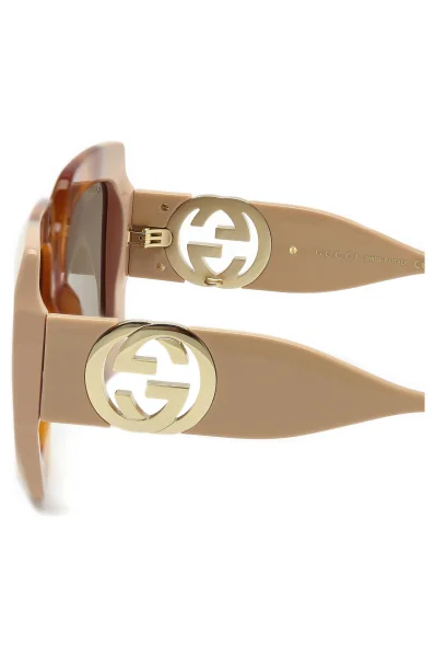 сонцезахисні окуляри Gucci коричневий
