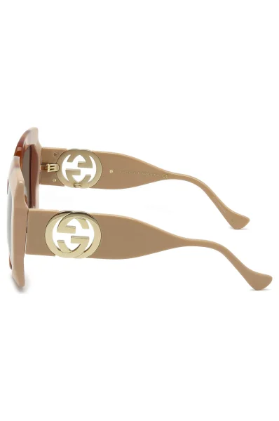 сонцезахисні окуляри Gucci коричневий