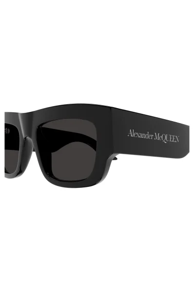 Okulary przeciwsłoneczne AM0449S-001 53 Alexander McQueen czarny