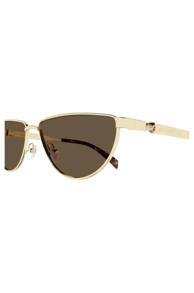Sunglasses AM0456S-002 60 METAL Alexander McQueen gold