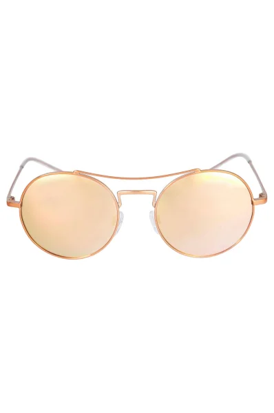 Okulary przeciwsłoneczne Emporio Armani różowe złoto