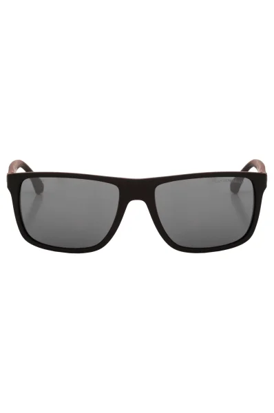 Okulary przeciwsłoneczne Emporio Armani bordowy