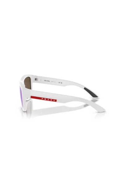 Okulary przeciwsłoneczne PS 01ZS Prada Sport biały