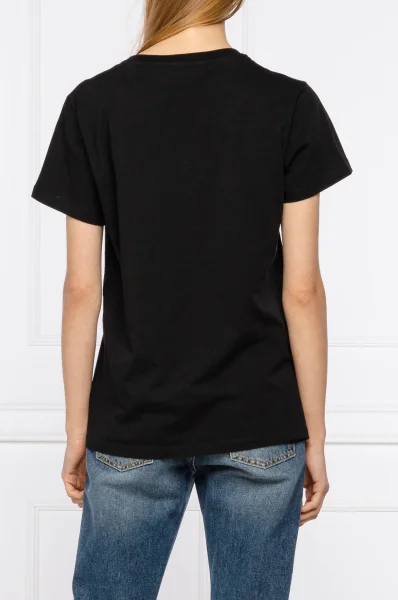 футболка effimero | regular fit Pinko чорний