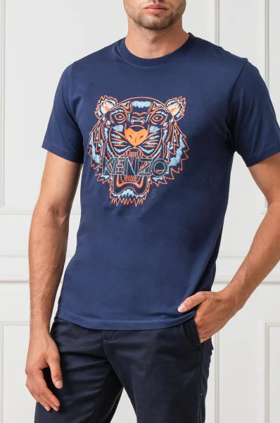 T-shirt CLASSIC TIGER | Slim Fit Kenzo navy blue