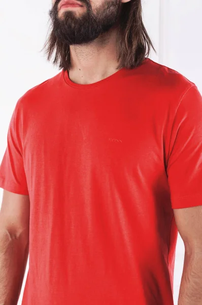 T-shirt lecco 80 | Regular Fit BOSS BLACK czerwony