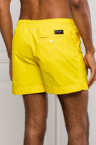 Szorty kąpielowe | Regular Fit Tommy Hilfiger Swimwear żółty