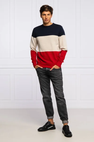 Sweater | Regular Fit | with addition of wool Tommy Hilfiger 	multicolor	