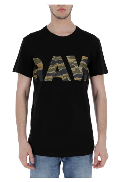 T-shirt Tahire | Regular Fit G- Star Raw czarny