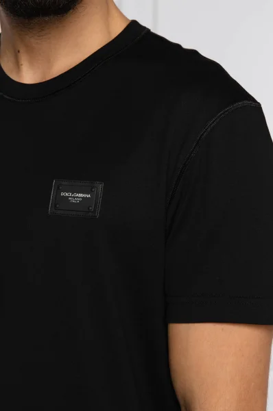 T-shirt | Regular Fit Dolce & Gabbana czarny