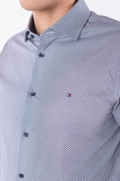Shirt DOBBY CHECK CLASSIC | Slim Fit Tommy Tailored blue