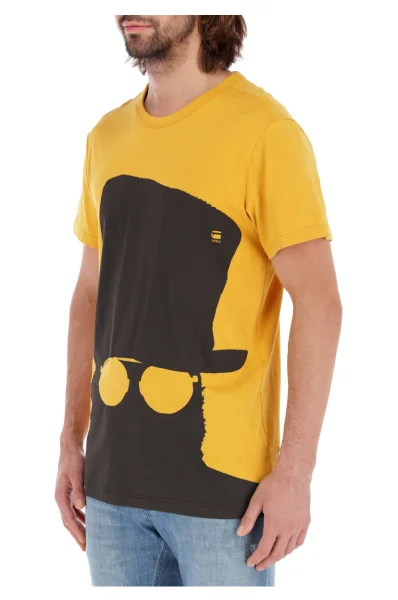 T-shirt 10 r t s/s | Regular Fit G- Star Raw żółty