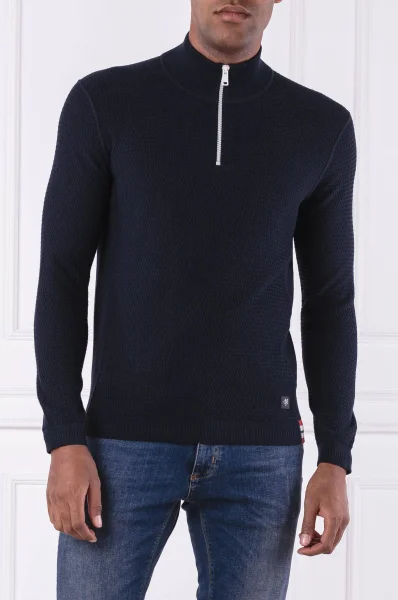 Sweater | Slim Fit Marc O' Polo navy blue