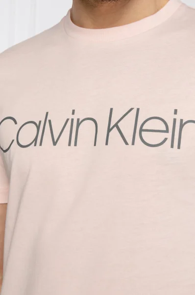 T-shirt | Regular Fit Calvin Klein pudrowy róż