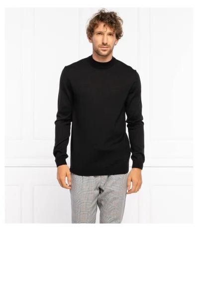 Wełniany sweter Davide | Regular Fit Joop! czarny