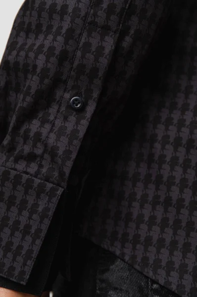 Shirt | Regular Fit Karl Lagerfeld charcoal