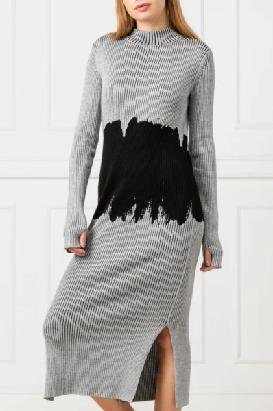 Dress Sprinty | with addition of silk HUGO gray