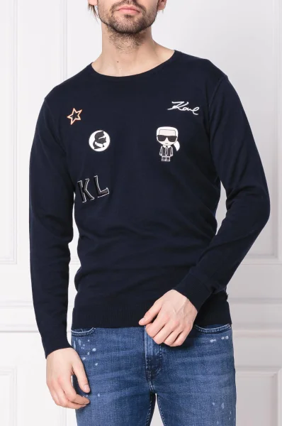 Sweater | Regular Fit Karl Lagerfeld navy blue