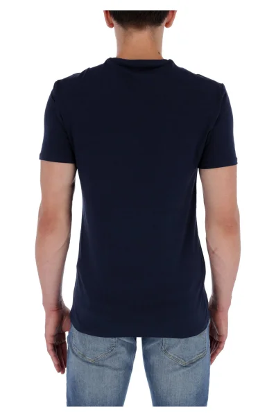 T-shirt CN SS CORE | super slim fit GUESS granatowy