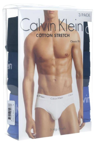 Briefs 3-pack | Slim Fit Calvin Klein Underwear navy blue