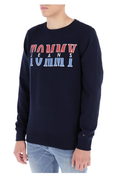Sweatshirt Essential Graphi | Regular Fit Tommy Jeans navy blue