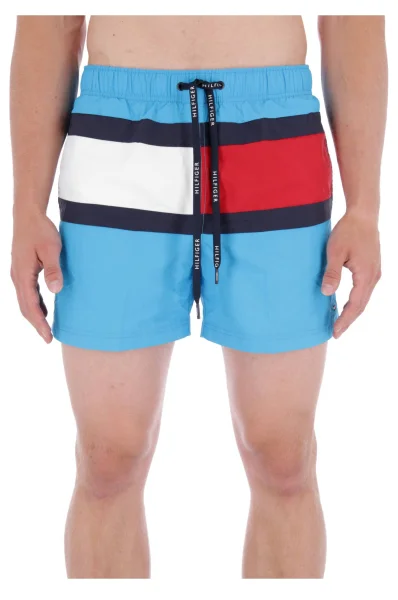 Szorty kąpielowe | Regular Fit Tommy Hilfiger błękitny