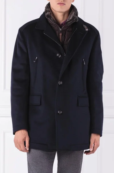 Wool jacket Gary | Regular Fit | with addition of cashmere Joop! navy blue