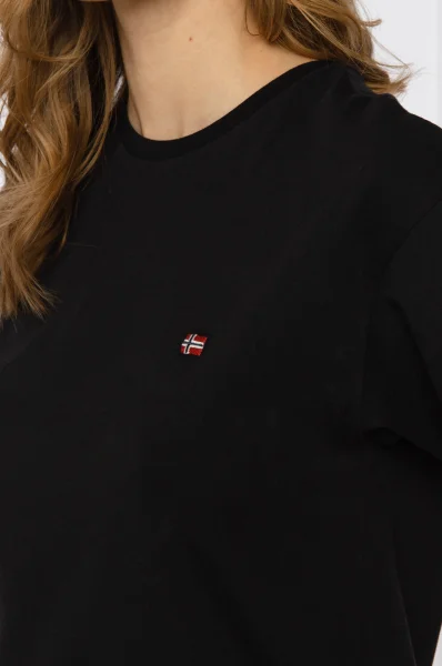 T-shirt salis | Regular Fit Napapijri czarny