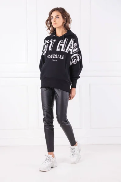 Sweatshirt | Loose fit Just Cavalli black
