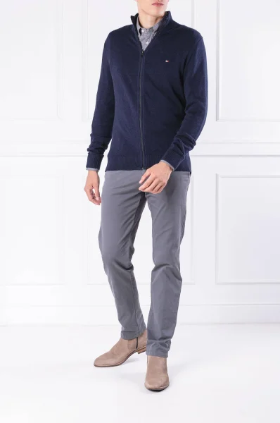 Sweater PIMA COTTON CASHMERE | Regular Fit Tommy Hilfiger navy blue
